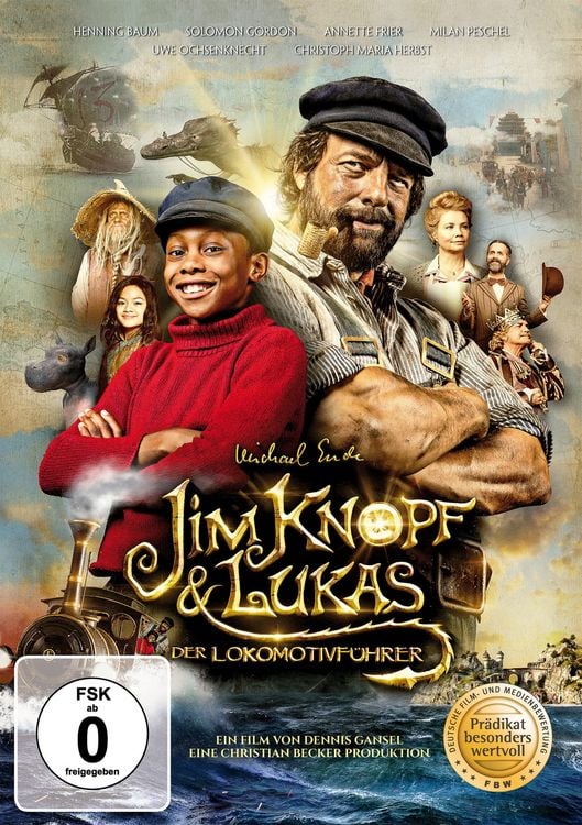 Jim Knopf & Lukas der Lokomotivführer als DVD kaufen