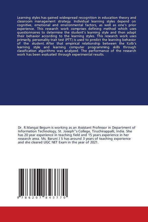 Produktbild: RLO by Classification Algorithms