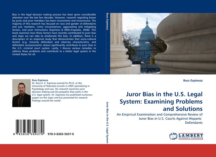 Produktbild: Juror Bias in the U.S. Legal System: Examining Problems and Solutions