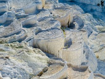 Produktbild: CALVENDO Puzzle Kalksinterterassen in Hierapolis Pamukkale | 1000 Teile Lege-Gr&ouml;&szlig;e 64x48cm Foto-Puzzle f&uuml;r gl&uuml;ckliche Stunden