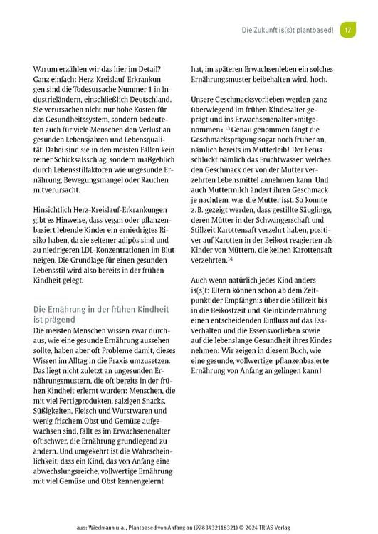 Produktbild: Plantbased von Anfang an: Baby & Kleinkind, Schwangerschaft & Stillzeit