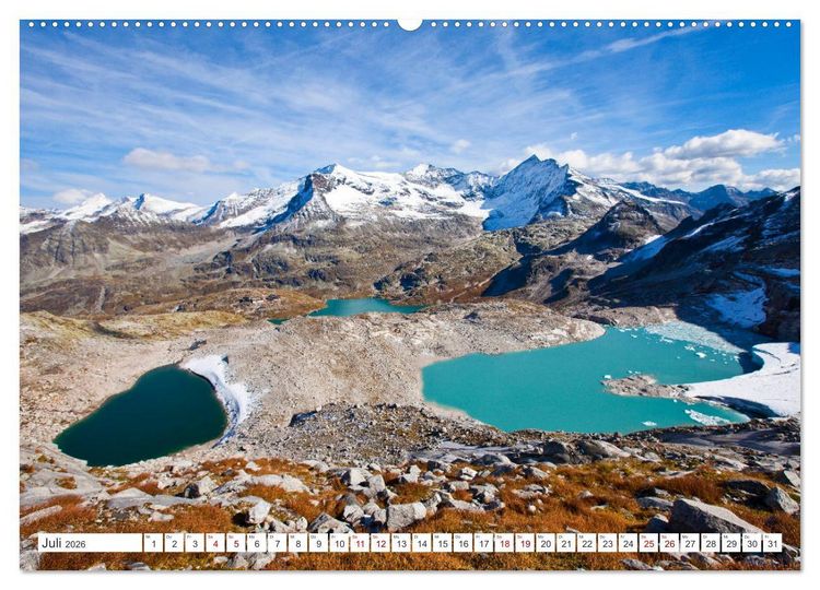 Produktbild: Der Nationalpark Hohe Tauern (hochwertiger Premium Wandkalender 2026 DIN A2 quer), Kunstdruck in Hochglanz