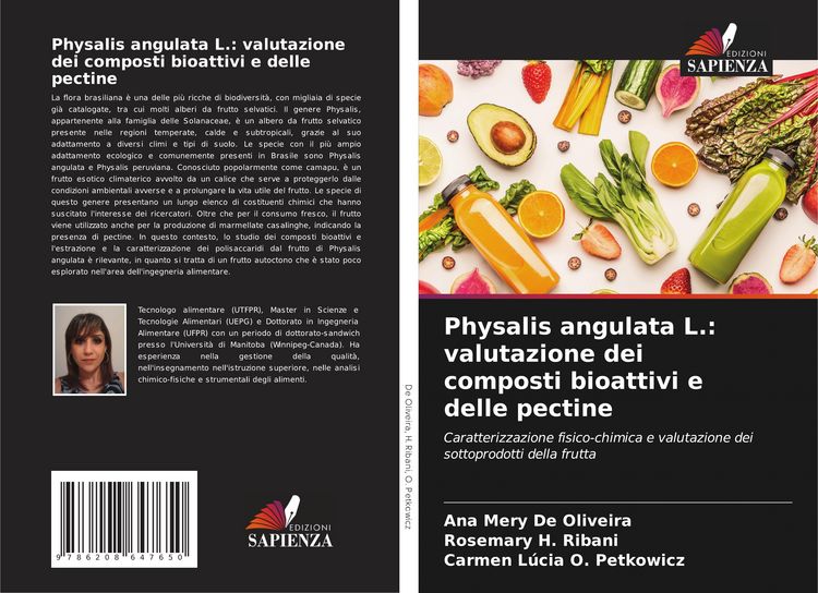 Produktbild: Physalis angulata L.: valutazione dei composti bioattivi e delle pectine