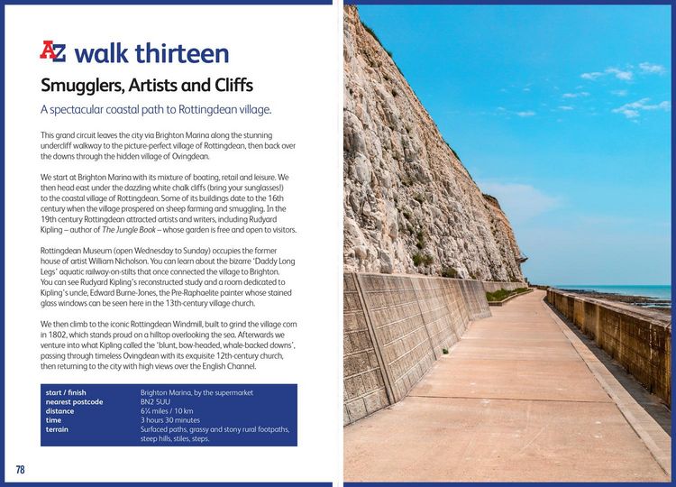 Produktbild: A -Z Brighton Hidden Walks