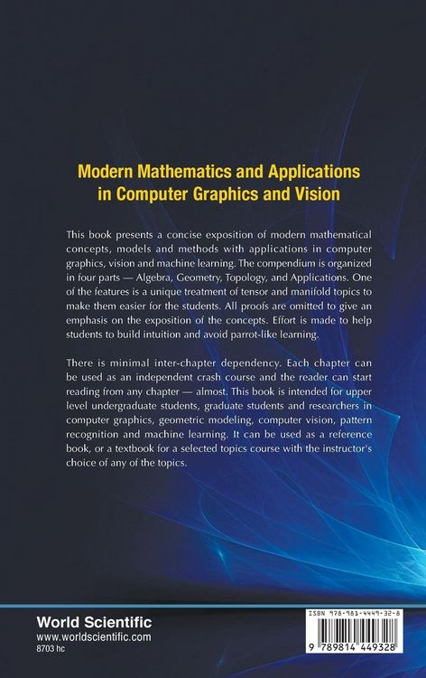 Produktbild: MODERN MATHEMATIC & APPLICATION IN COMPUTER GRAPHIC & VISION