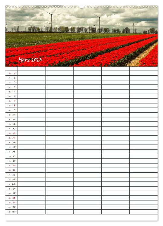 Produktbild: Rhein-Kreis Neuss - Der Familienkalender (Wandkalender 2026 DIN A2 hoch), CALVENDO Monatskalender