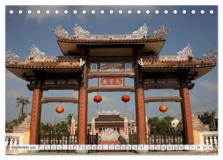 Produktbild: Vietnam (Tischkalender 2026 DIN A5 quer), CALVENDO Monatskalender