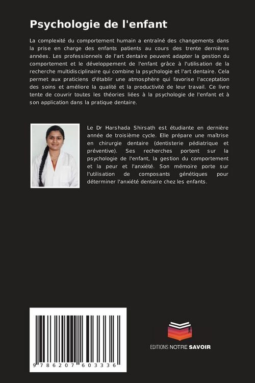 Produktbild: Psychologie de l'enfant