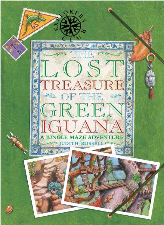 Produktbild: The Lost Treasure of the Green Iguana: A Jungle Maze Adventure