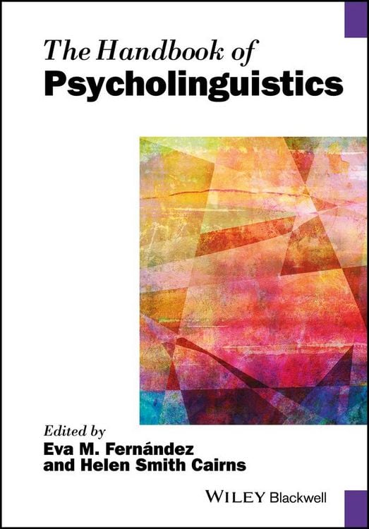 Produktbild: The Handbook of Psycholinguistics
