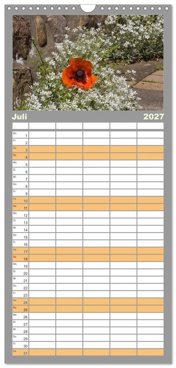 Produktbild: Familienplaner 2027 - Das Alte Land- im Rhythmus der Jahreszeiten mit 5 Spalten (Wandkalender, 21 x 45 cm) CALVENDO