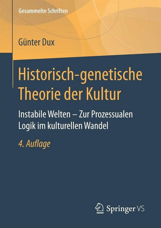 Produktbild: Historisch-genetische Theorie der Kultur
