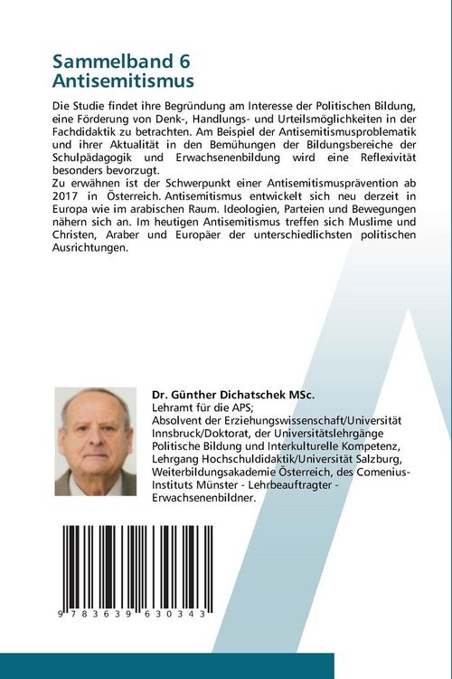 Produktbild: Sammelband 6 Antisemitismus