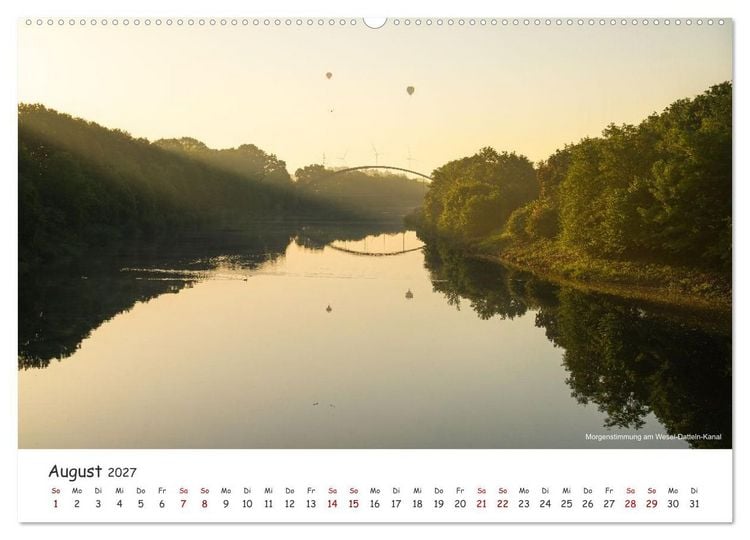 Produktbild: Heimat Entdecken - Ruhrgebiet (Wandkalender 2027 DIN A2 quer), CALVENDO Monatskalender
