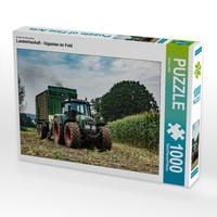 Produktbild: CALVENDO Puzzle Ein Motiv aus dem Kalender Landwirtschaft - Giganten im Feld | 1000 Teile Lege-Gr&ouml;&szlig;e 64x48cm Foto-Puzzle f&uuml;r gl&uuml;ckliche Stunden