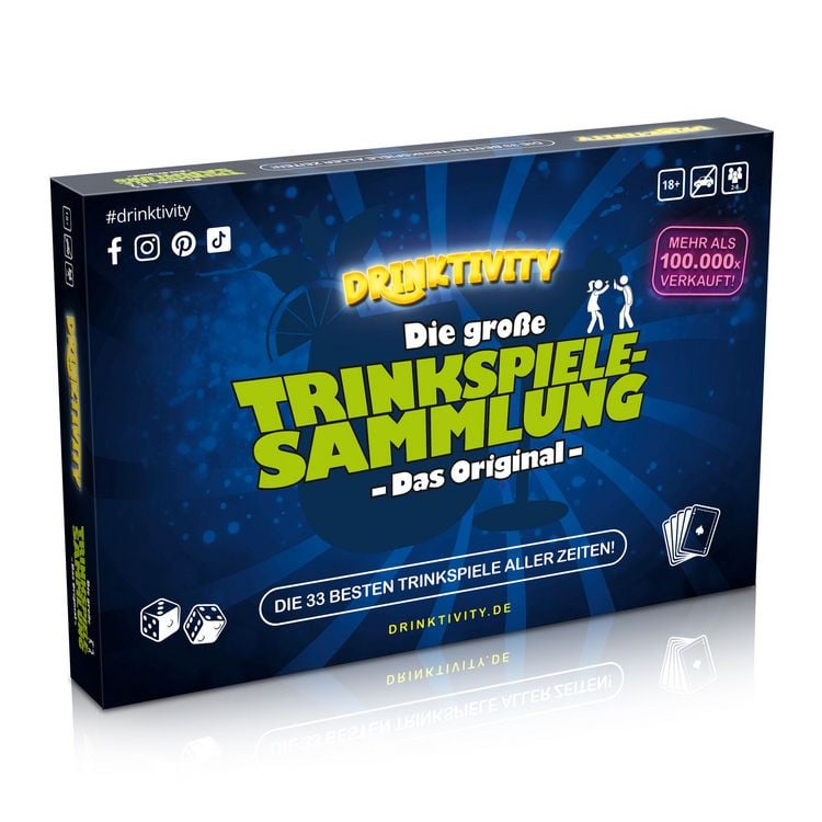 Produktbild: Drinktivity - Die gro&szlig;e Trinkspielesammlung