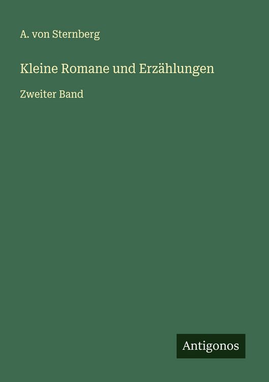 Produktbild: Kleine Romane und Erz&auml;hlungen