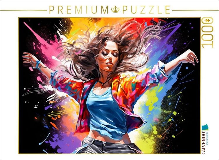 Produktbild: CALVENDO Puzzle Ein Motiv aus dem Kalender Color Dance Art | 1000 Teile Lege-Gr&ouml;&szlig;e 64x48cm Foto-Puzzle f&uuml;r gl&uuml;ckliche Stunden