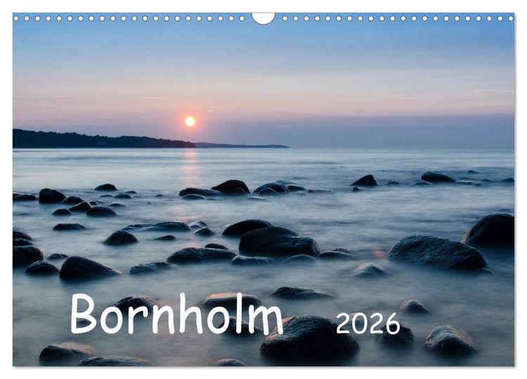 Produktbild: Bornholm (Wandkalender 2026 DIN A3 quer), CALVENDO Monatskalender
