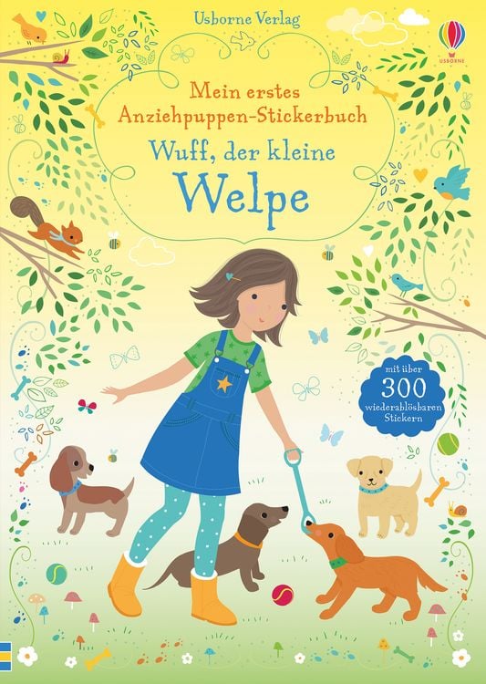 Bild vom Artikel Mein erstes Anziehpuppen-Stickerbuch: Wuff, der kleine Welpe vom Autor Fiona Watt