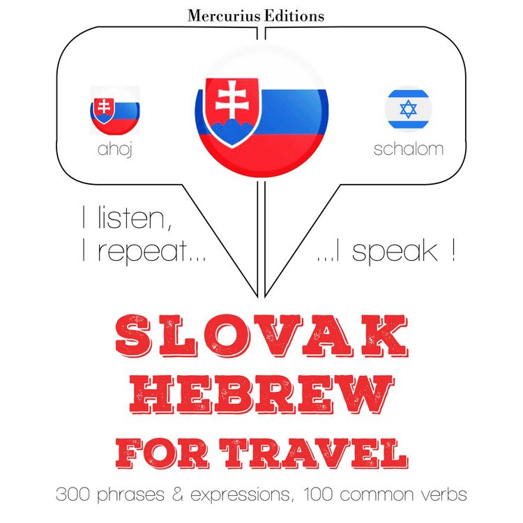 Produktbild: Slovensk&yacute; - Hebrew: Na cestovanie