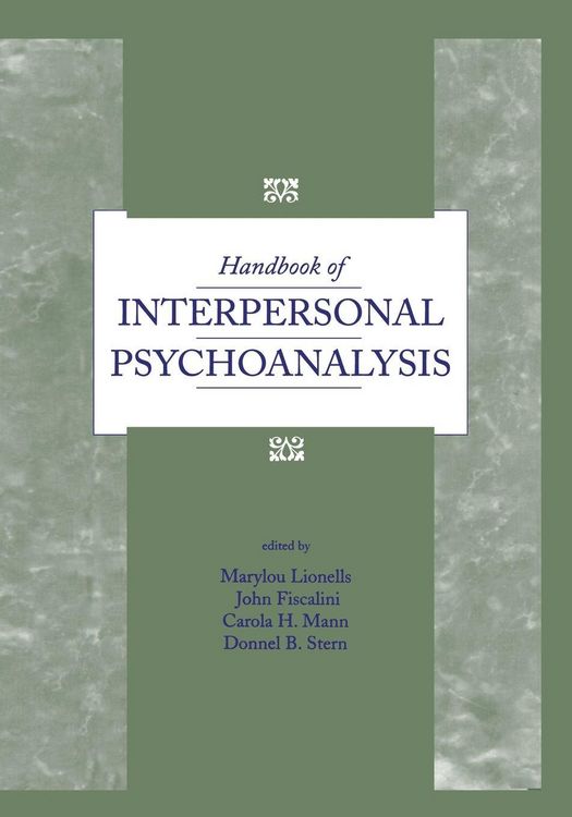 Produktbild: Handbook of Interpersonal Psychoanalysis