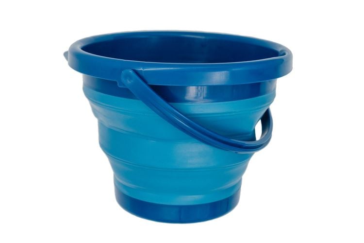 Schildkröt Funsport - 7in1 Sand Toys Falteimer Set - Blau