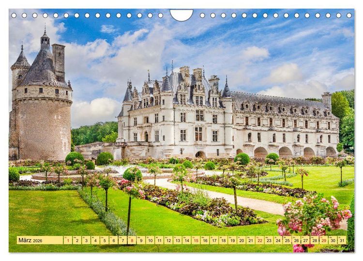 Produktbild: Ch&acirc;teaux. Im Tal der Loire (Wandkalender 2026 DIN A4 quer), CALVENDO Monatskalender