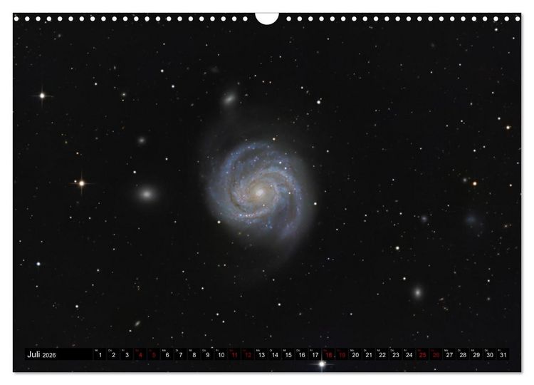 Produktbild: Ein Streifzug durch das Universum (Wandkalender 2026 DIN A3 quer), CALVENDO Monatskalender