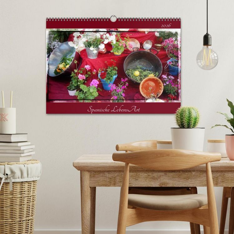 Produktbild: Spanische LebensArt (Wandkalender 2026 DIN A3 quer), CALVENDO Monatskalender