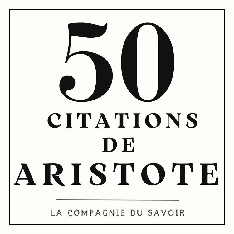Produktbild: 50 citations d'Aristote