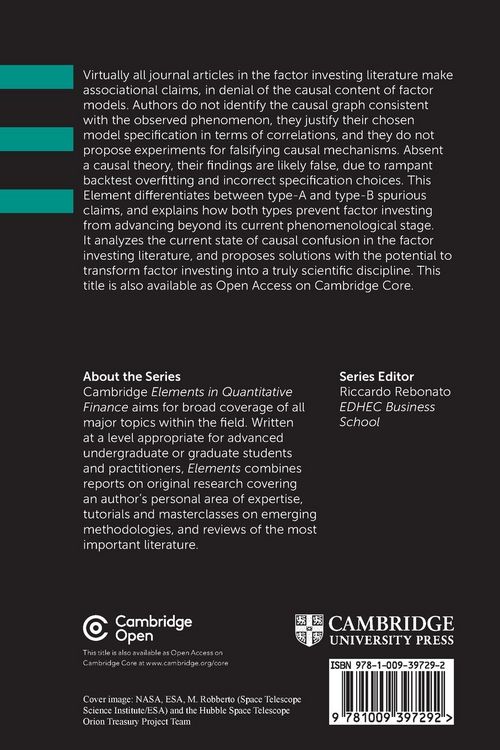Produktbild: Causal Factor Investing
