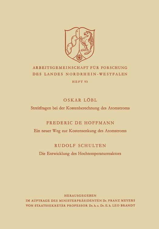 Produktbild: Streitfragen bei der Kostenberechnung des Atomstroms. Ein neuer Weg zur Kostensenkung des Atomstroms. Die Entwicklung des Hochtemperaturreaktors