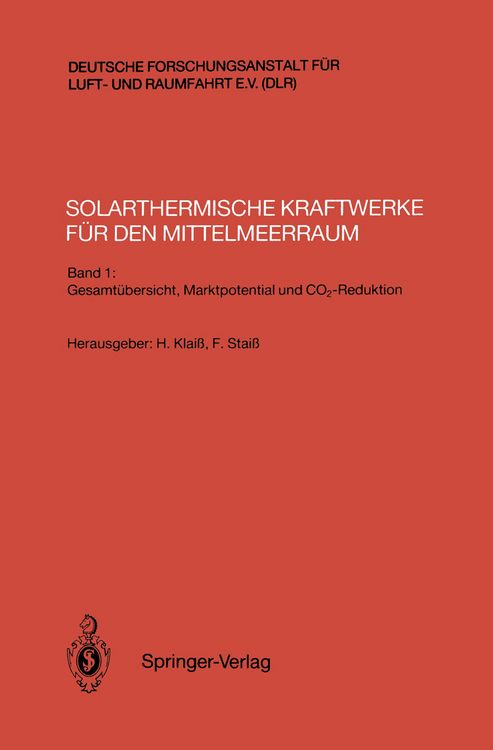 Produktbild: Solarthermische Kraftwerke f&uuml;r den Mittelmeerraum