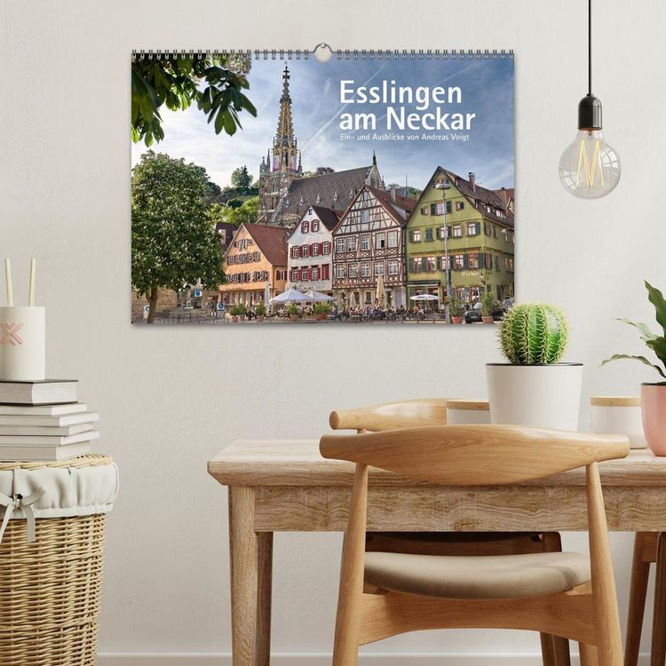 Produktbild: Esslingen am Neckar. Ein- und Ausblicke von Andreas Voigt (Wandkalender 2026 DIN A3 quer), CALVENDO Monatskalender
