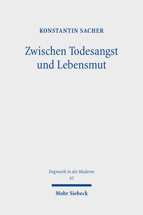 Produktbild: Sacher, K: Zwischen Todesangst und Lebensmut
