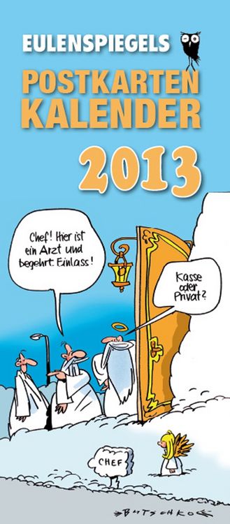 Produktbild: Eulenspiegels Postkarten-Kalender 2013