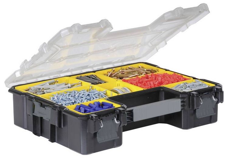 Produktbild: STANLEY 1-97-521 FatMax 10 Werkzeugbox Polypropylen Gelb