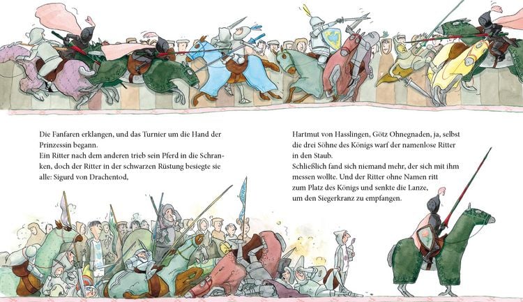 Produktbild: Der geheimnisvolle Ritter Namenlos Miniausgabe