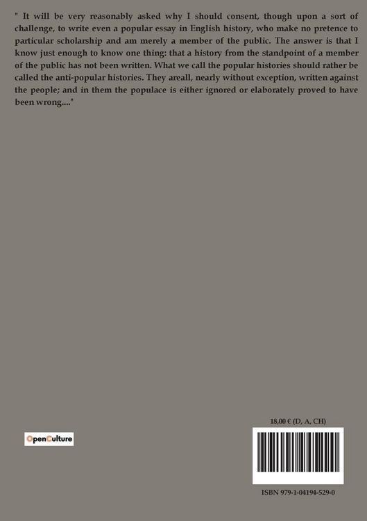 Produktbild: A Short History of England
