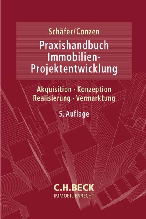Produktbild: Praxishandbuch der Immobilien-Projektentwicklung