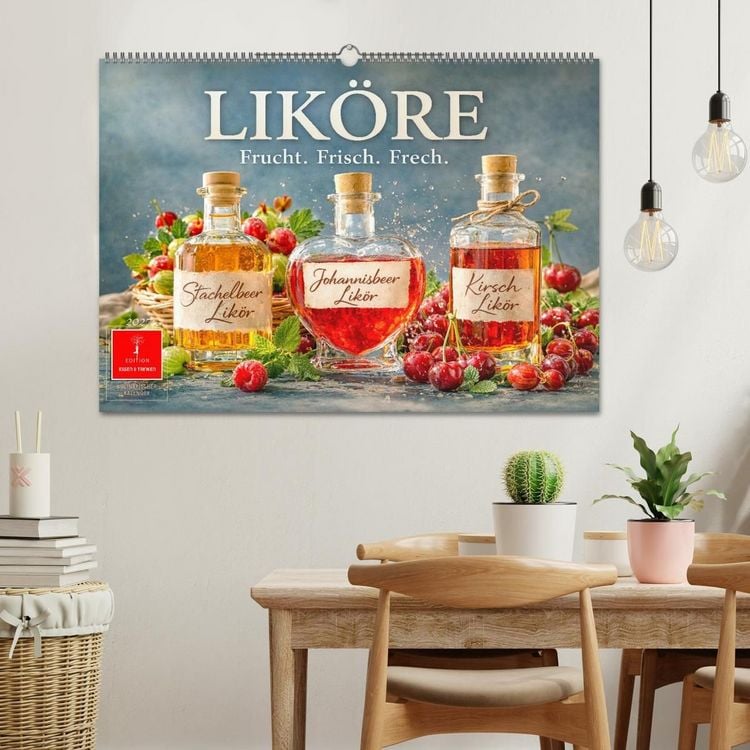 Produktbild: Lik&ouml;re - Frucht. Frisch. Frech. (Wandkalender 2027 DIN A2 quer), CALVENDO Monatskalender