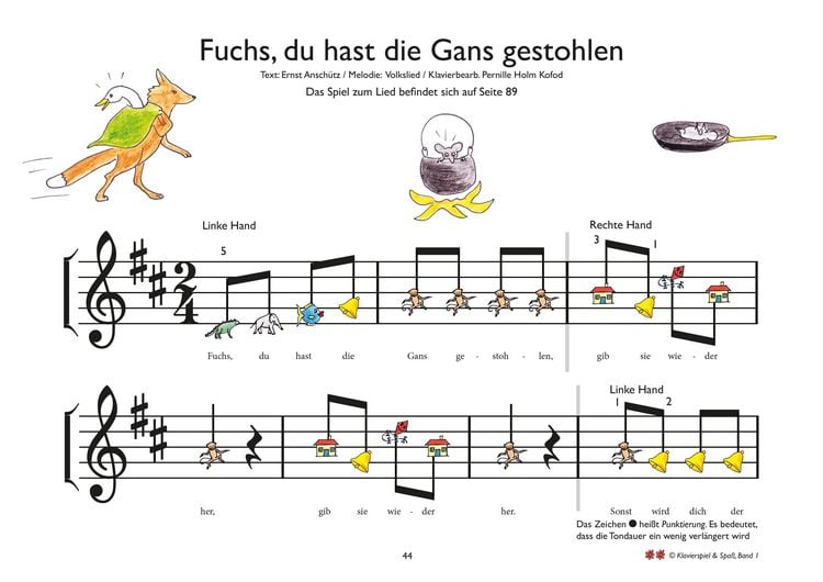 Produktbild: Klavierspiel & Spa&szlig; 01: F&uuml;r Kinder, Eltern und Gro&szlig;eltern