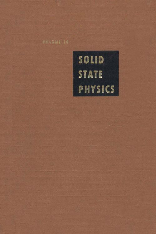 Produktbild: Solid State Physics