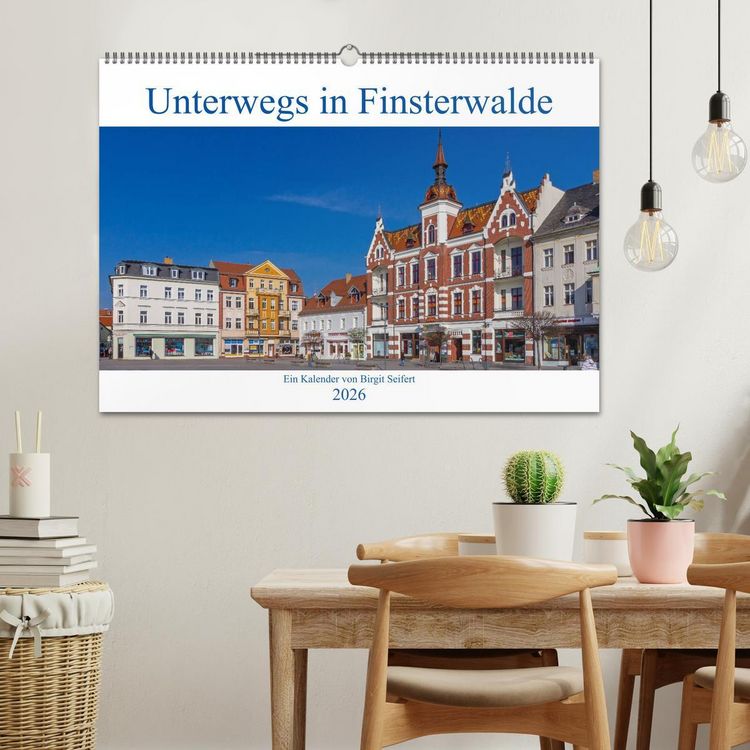 Produktbild: Unterwegs in Finsterwalde (Wandkalender 2026 DIN A2 quer), CALVENDO Monatskalender
