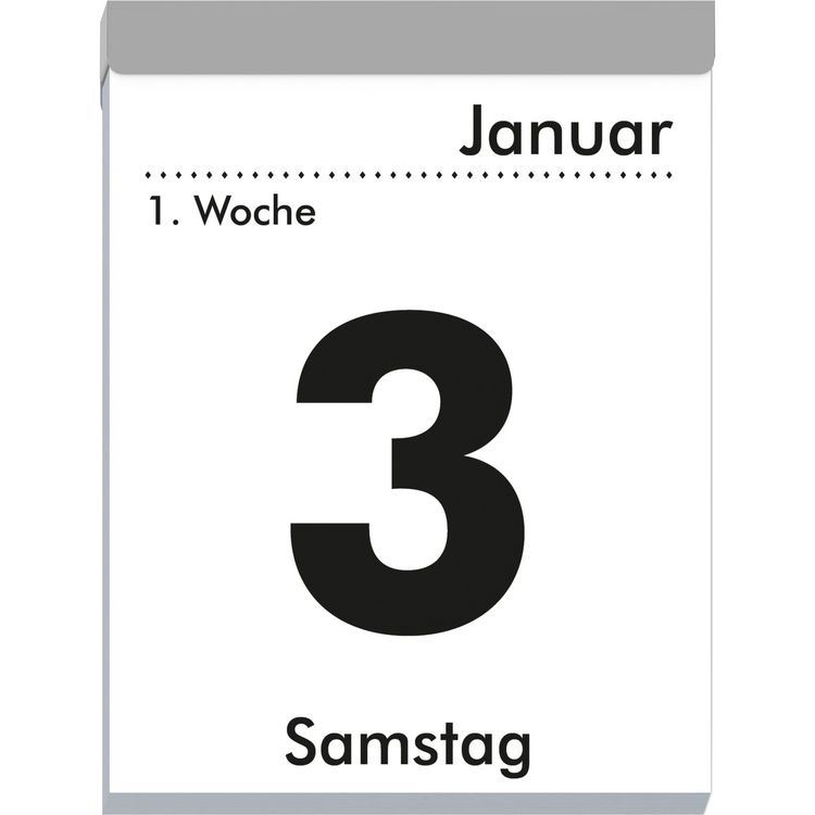 Produktbild: Tagesabrei&szlig;kalender XL 2027