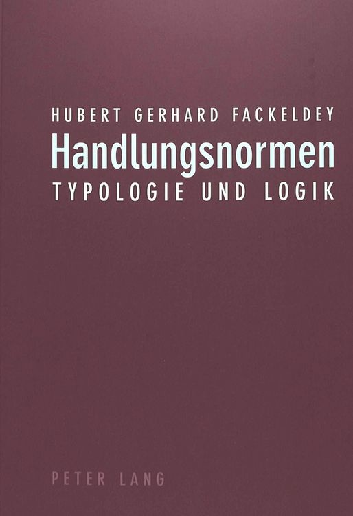Produktbild: Handlungsnormen