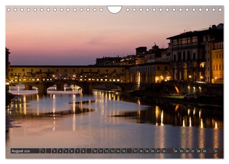 Produktbild: Toskana - mio amore (Wandkalender 2026 DIN A4 quer), CALVENDO Monatskalender