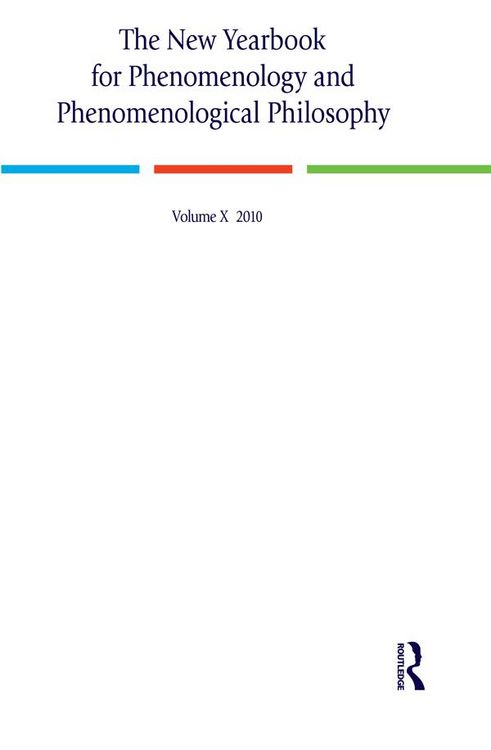 Produktbild: The New Yearbook for Phenomenology and Phenomenological Philosophy