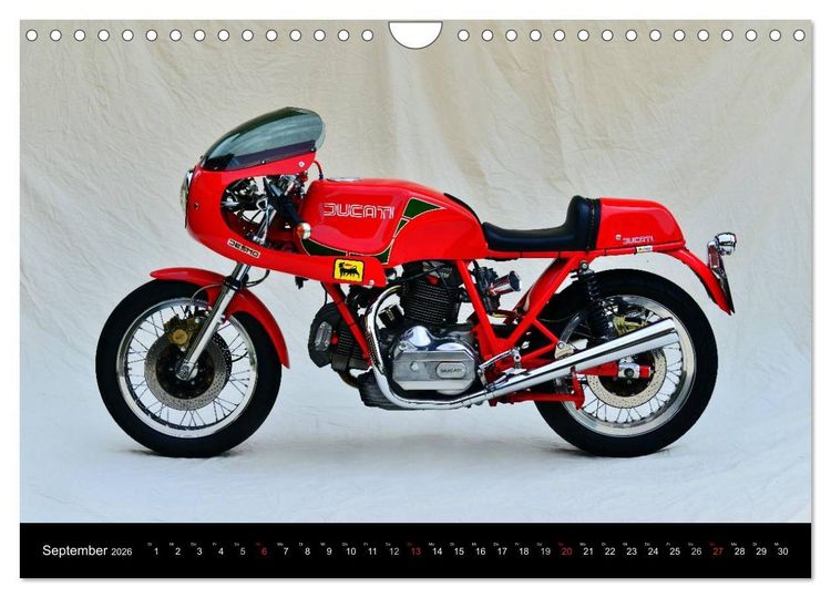 Produktbild: Ducati 900SS K&ouml;nigswelle (Wandkalender 2026 DIN A4 quer), CALVENDO Monatskalender